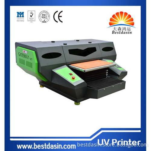 Small format glass DS 5028 Challenger UV printer with printing 50*38cm